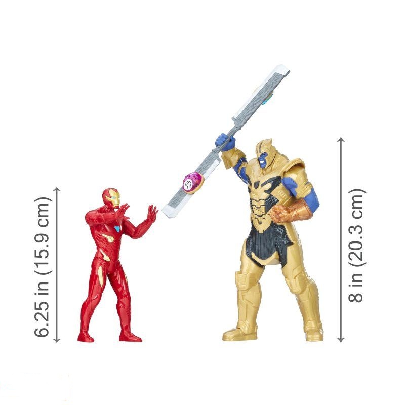 Набор фигурок Avengers Movie - Танос и Железный Человек  