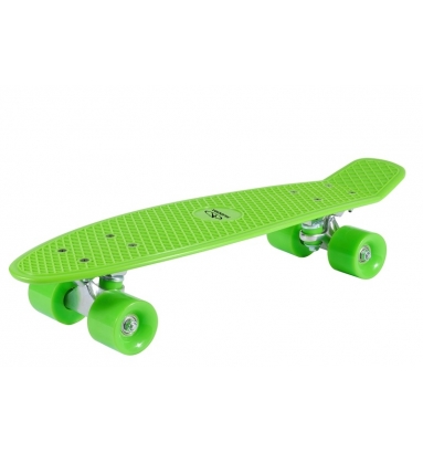 Скейтборд Hudora Skatebaord Retro, lemon green 
