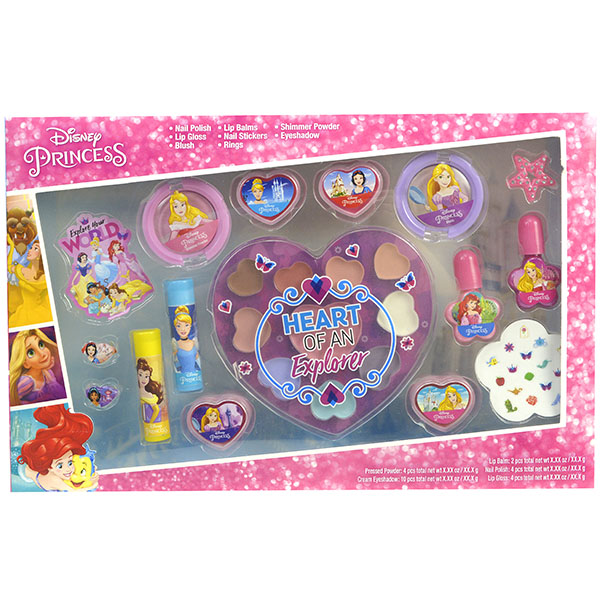 Игровой набор детской декоративной косметики Princess для лица и ногтей  