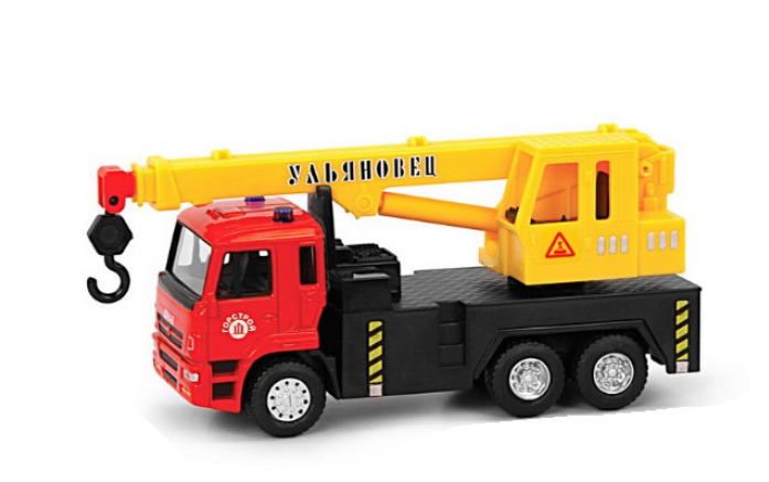 

Инерционный металлический подъемный кран, 17 x 9 x 6,5 см., 1:54