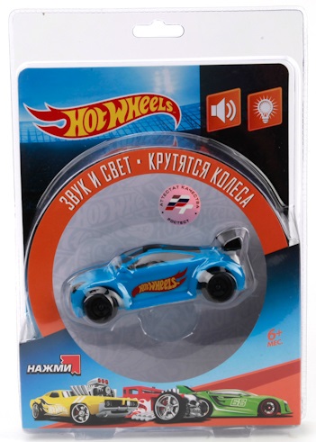 

Машинка Hot Wheels, свет и звук