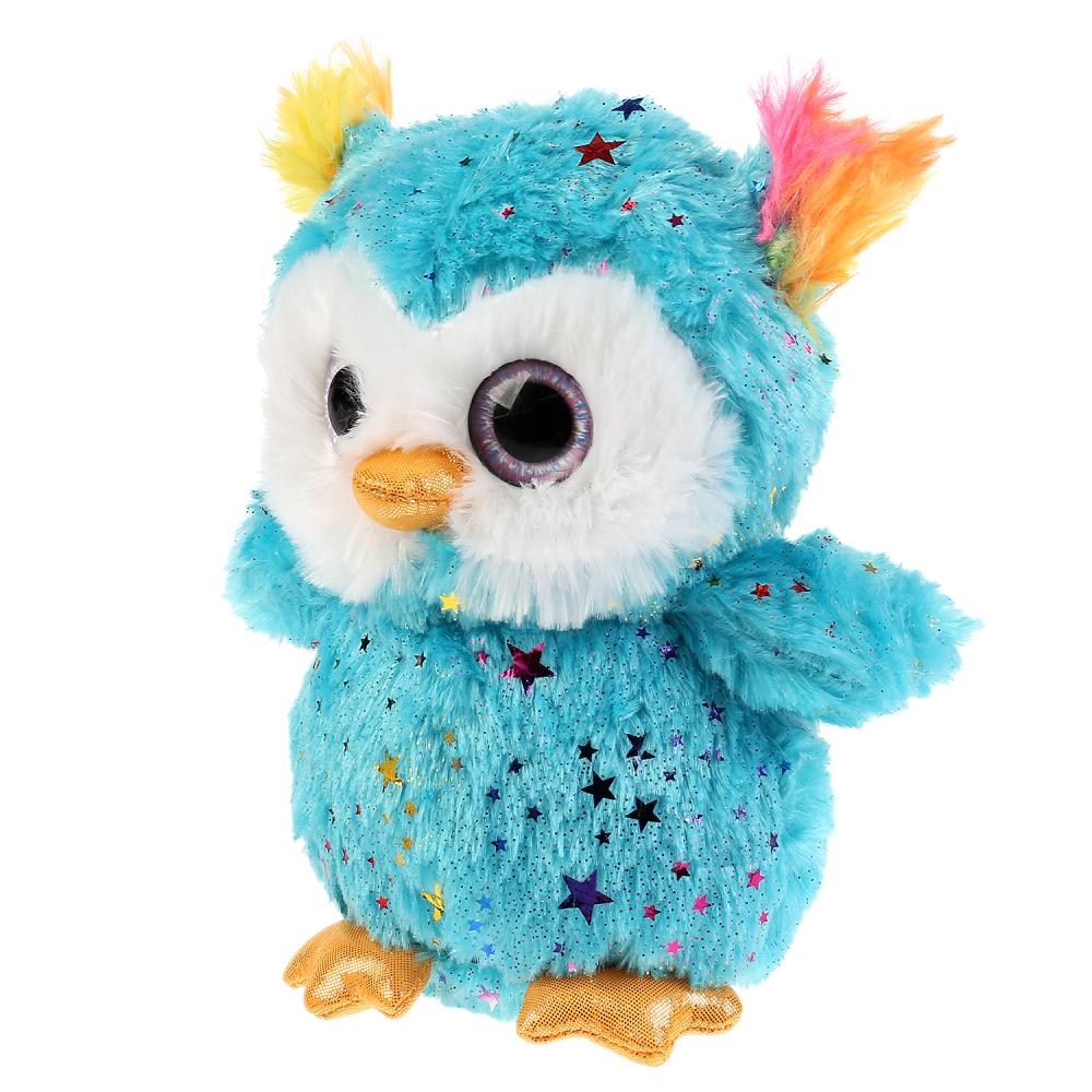 Игрушка мягкая - Сова звездочка, 20 см  