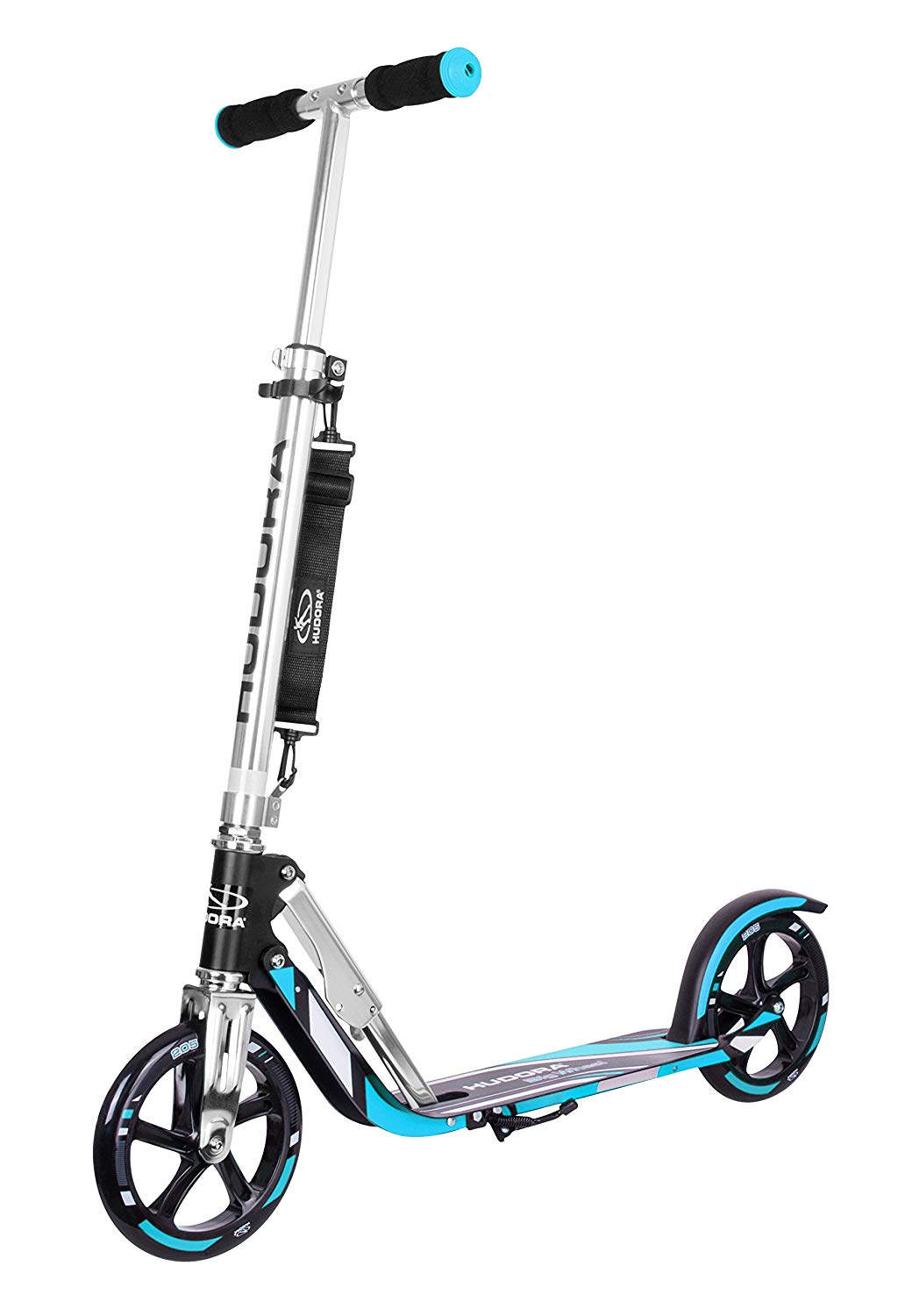 

Самокат двухколесный Big Wheel RX-PRO 205, цвет Черный/Синий