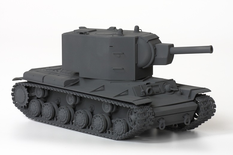 Модель сборная - Советский тяжёлый танк КВ-2  