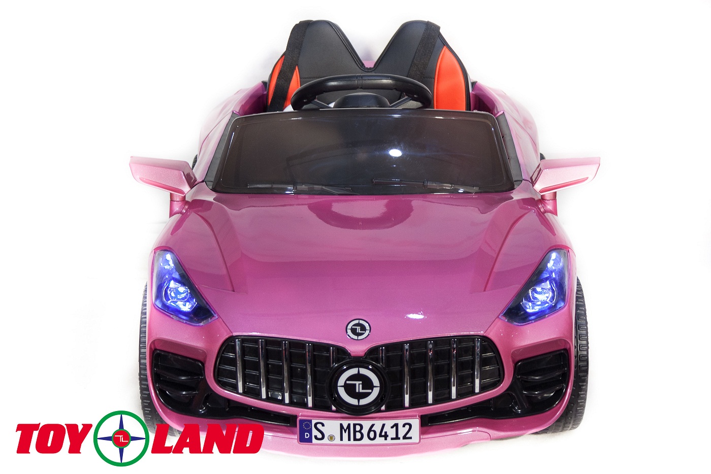 Электромобиль Mercedes Benz sport YBG6412, розовый  