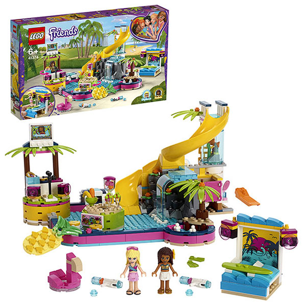

Конструктор Lego Friends Вечеринка Андреа у бассейна
