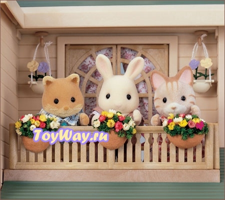 Sylvanian Families - Семья лис  