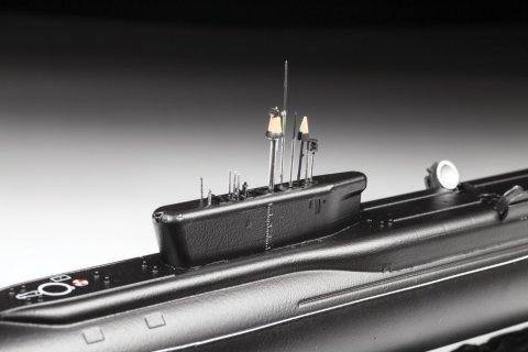 Сборная модель - Российская атомная подводная лодка Юрий Долгорукий проекта Борей  