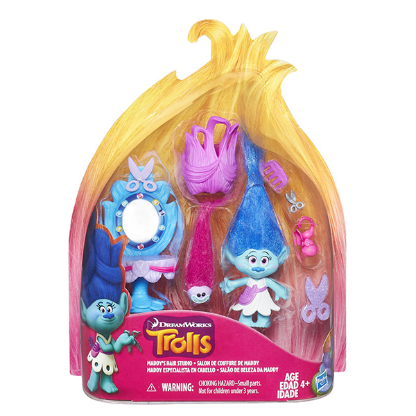 Игровой набор Trolls - тролли с аксессуарами   