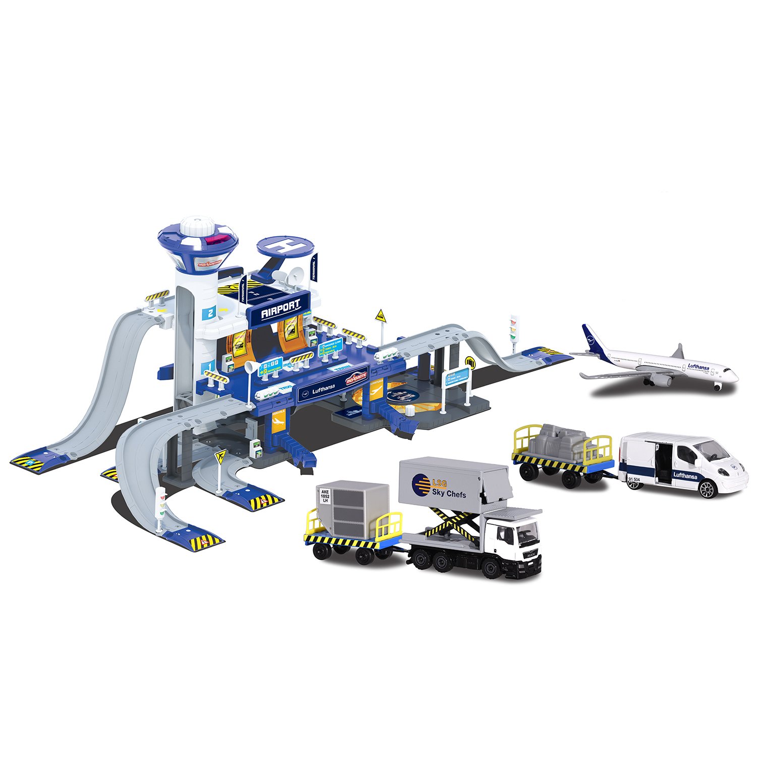 

Парковка Lufthansa Creatix - Большой аэропорт, 5 единиц техники