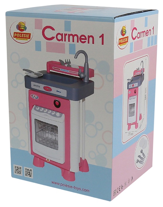 Игровая кухня Carmen №1 с посудомоечной машиной  