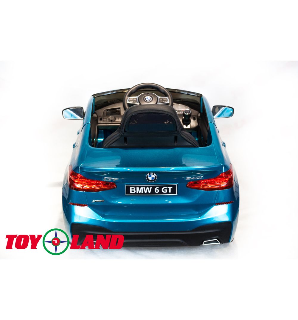 Электромобиль BMW 6 GT, цвет - синий глянец  