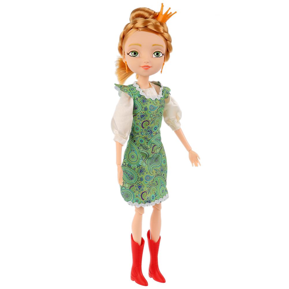 Кукла Василиса из серии Царевны, 29 см., руки и ноги сгибаются, 4 аксессуара  