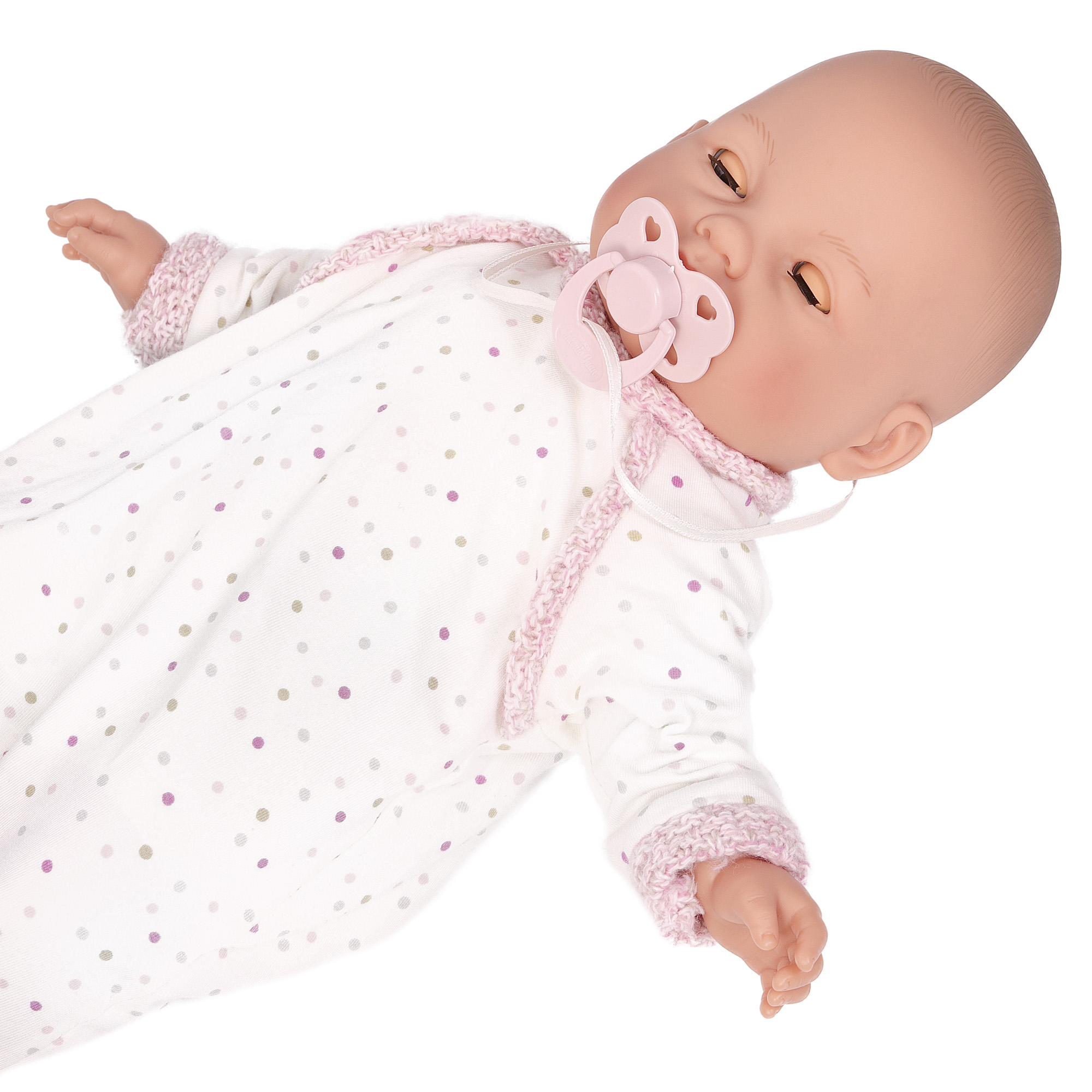 Кукла озвученная Бимба с переноской 37 см плачет мягконабивная  