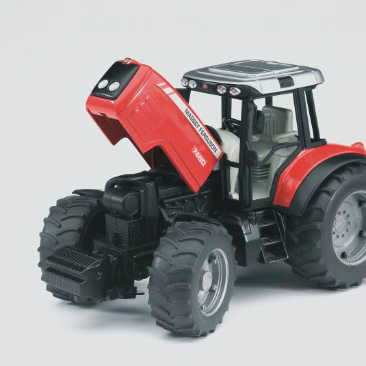 Трактор Bruder Massey Ferguson 7480   