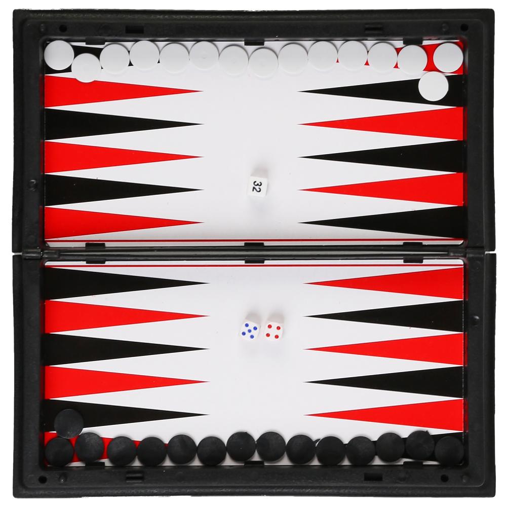 Набор 3 в 1: шахматы, шашки, нарды  