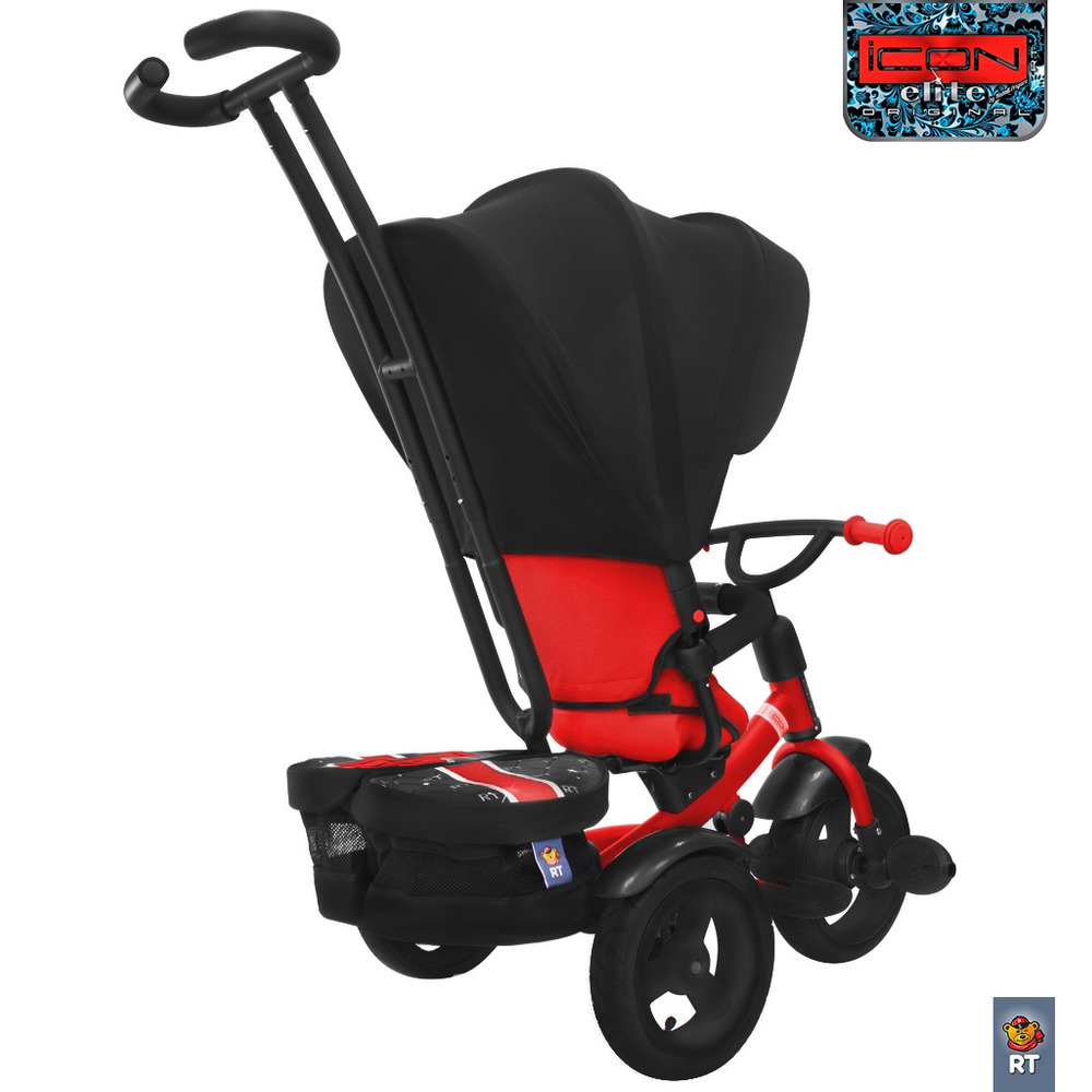 Велосипед RT ICON elite NEW Stroller by Natali Prigaro Black brilliant . 