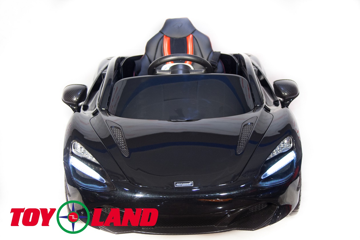 ToyLand Электромобиль Mclaren DKM720S черного цвета 