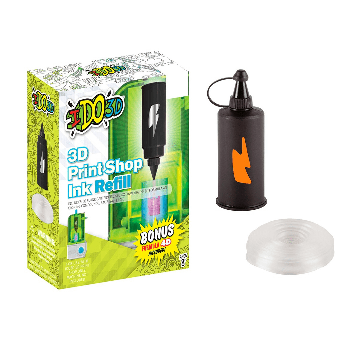 

Картридж для 3D-пресс-машины Вертикаль, оранжевый