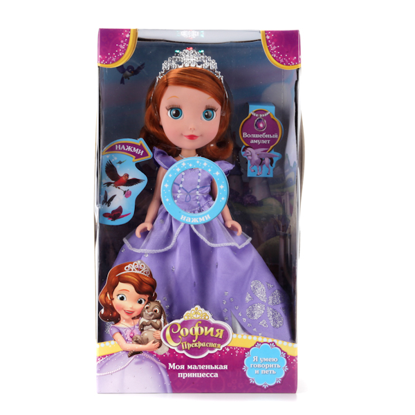 Кукла Карапуз Disney Принцесса – София с амулетом  