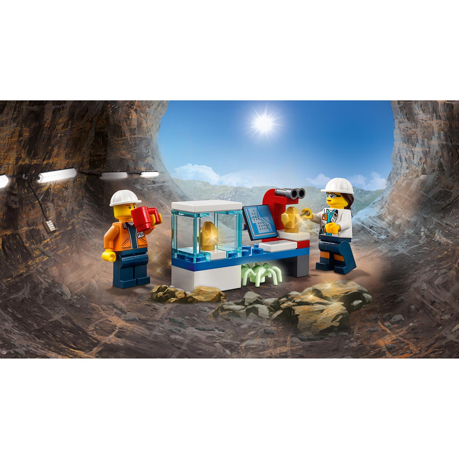 Конструктор Lego City - Тяжелый бур для горных работ City Mining  