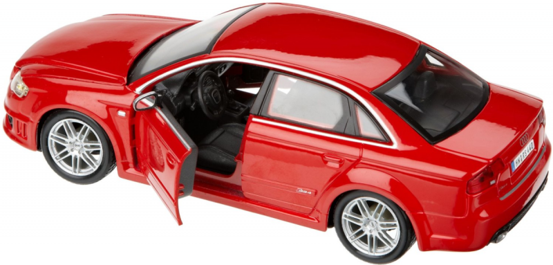 Металлическая машинка Audi RS4, масштаб 1:24  