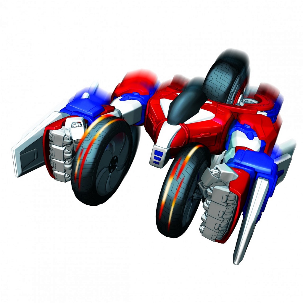 Волчок-трансформер 2 в 1 Spin Racers – Неудержимый с аксессуарами  