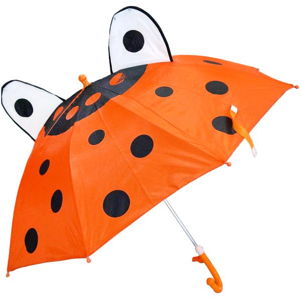 Зонт с ушками диаметр 45 см., со свистком, несколько цветов  