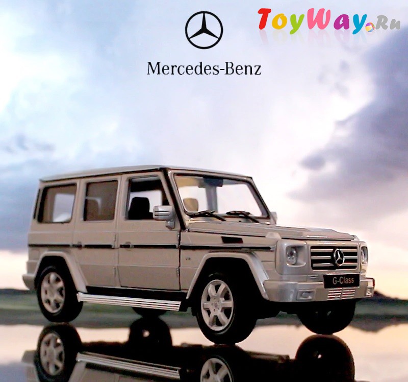 Модель машины - Mercedes-Benz G-Class, масштаб 1:24  