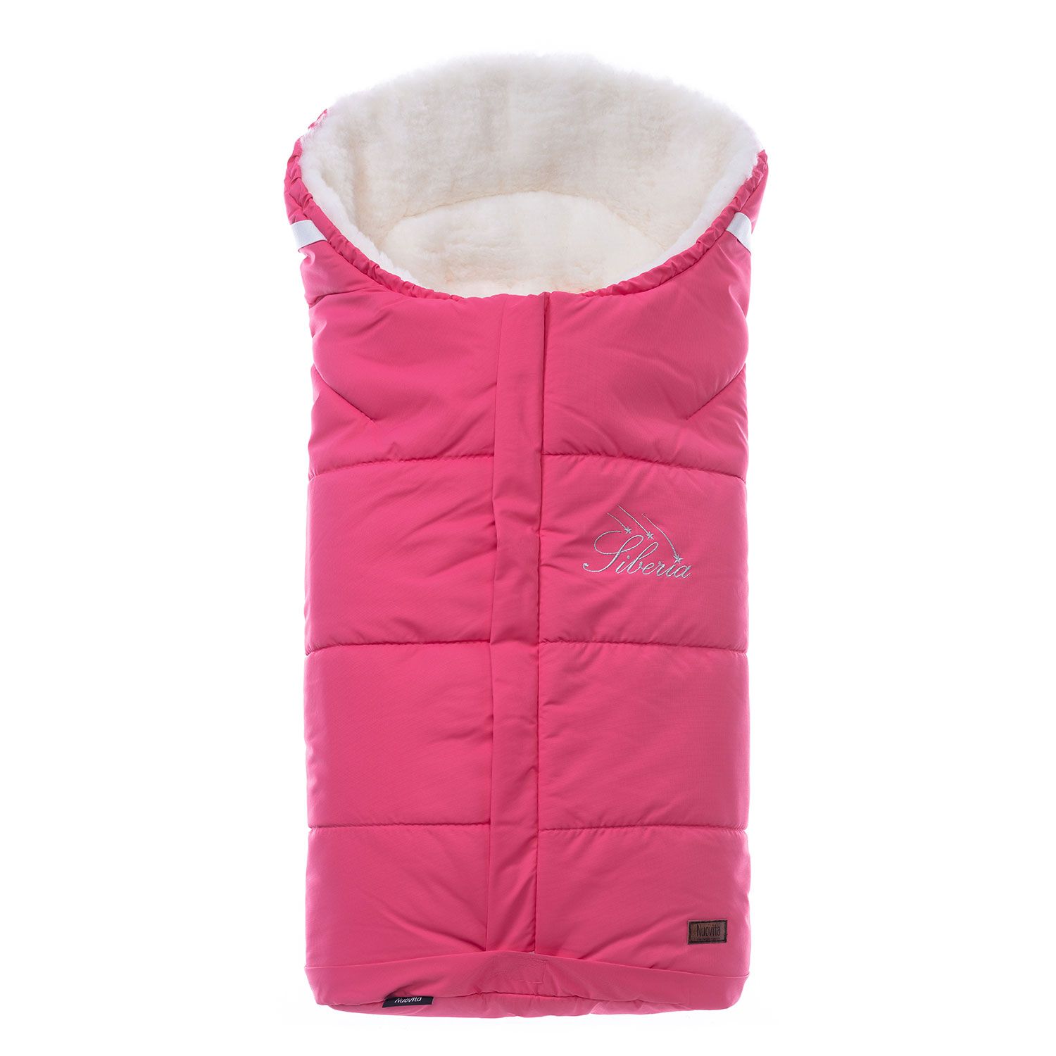 

Конверт зимний меховой Nuovita Siberia Bianco, rosa/розовый