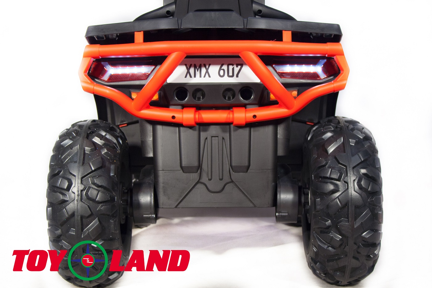 Детский электроквадроцикл Qwatro 4х4 ToyLand XMX607 красного цвета 