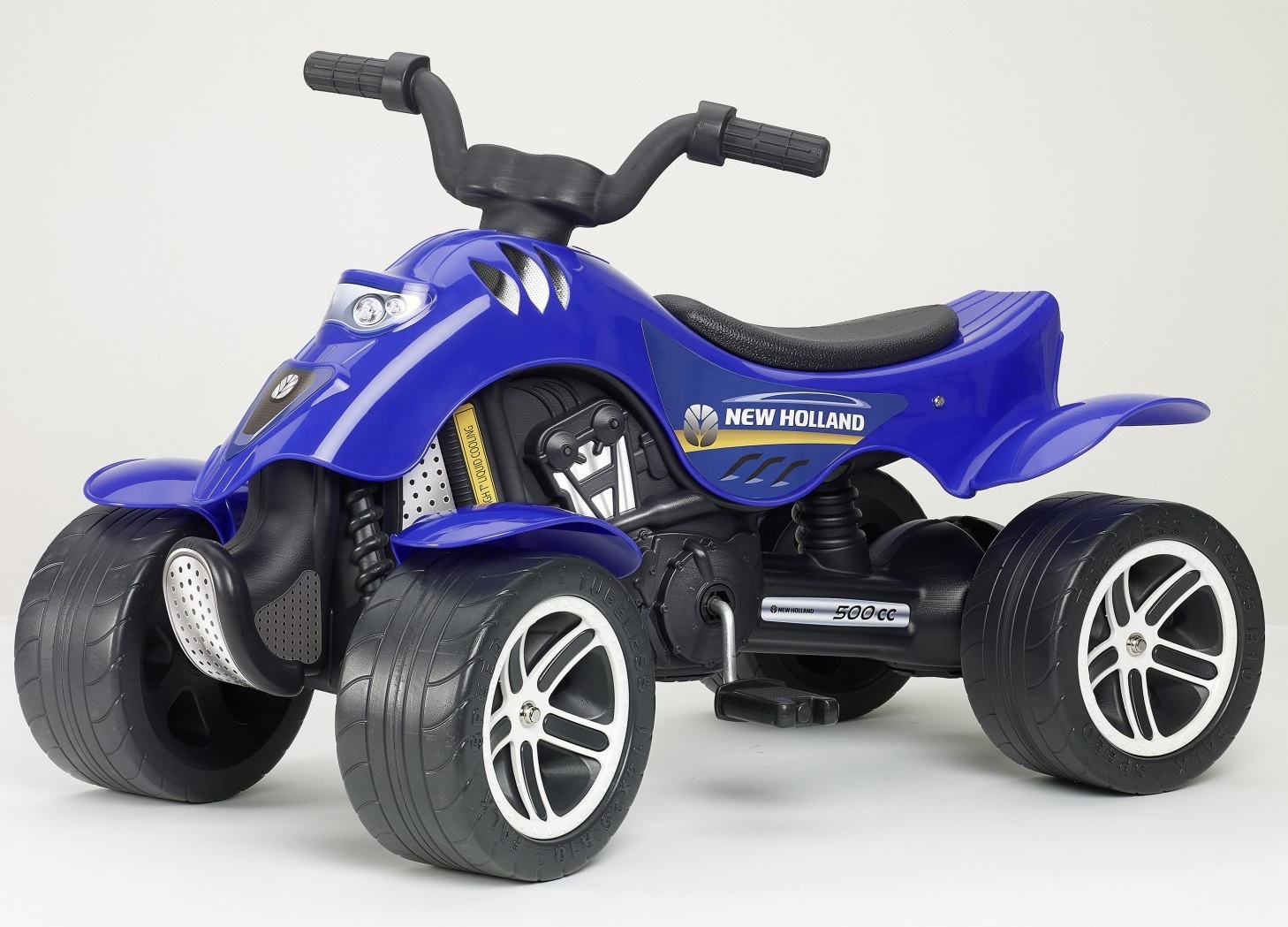 

Квадроцикл синий педальный New Holland, 84 см
