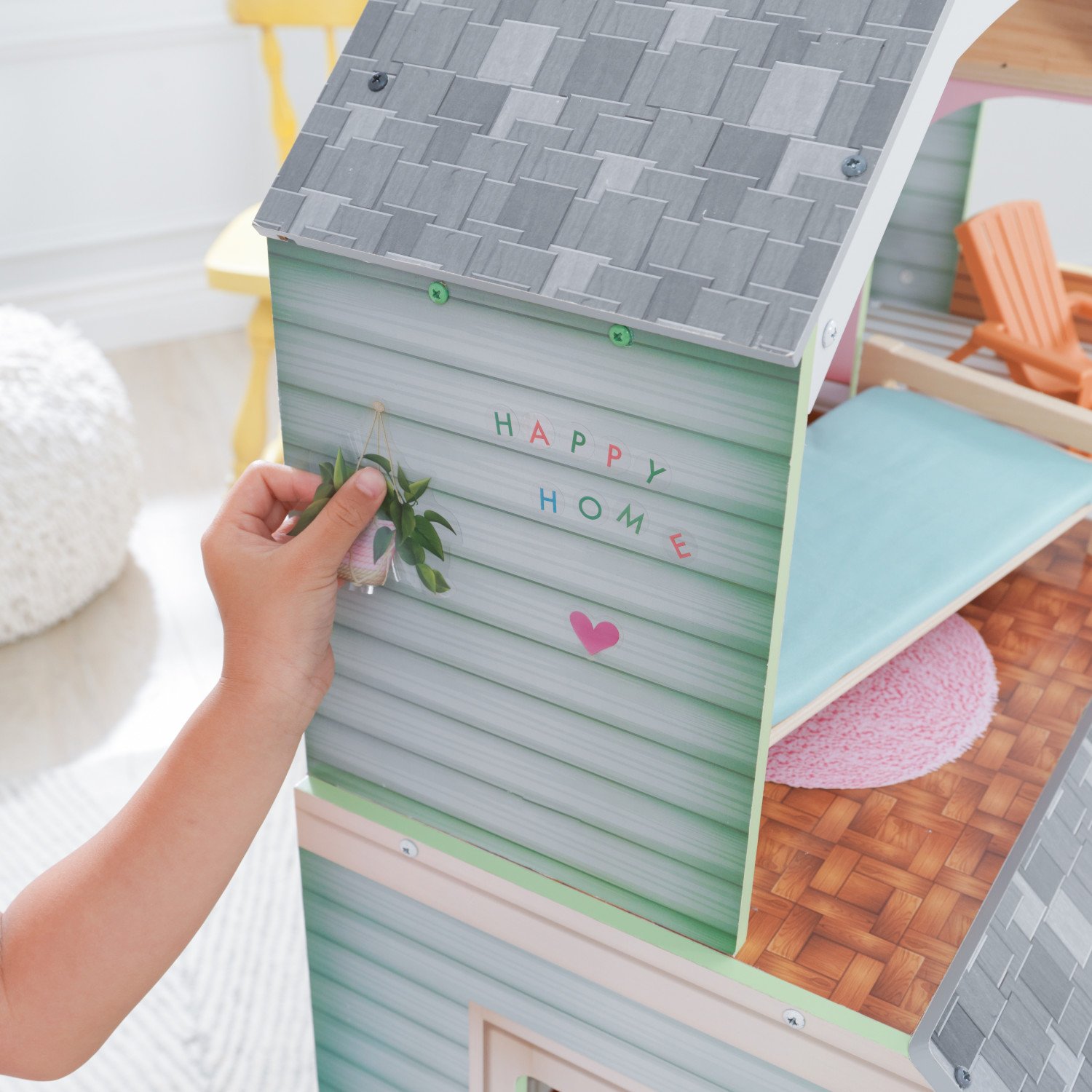 Кукольный домик с мебелью – Хэлли, 27 элементов  