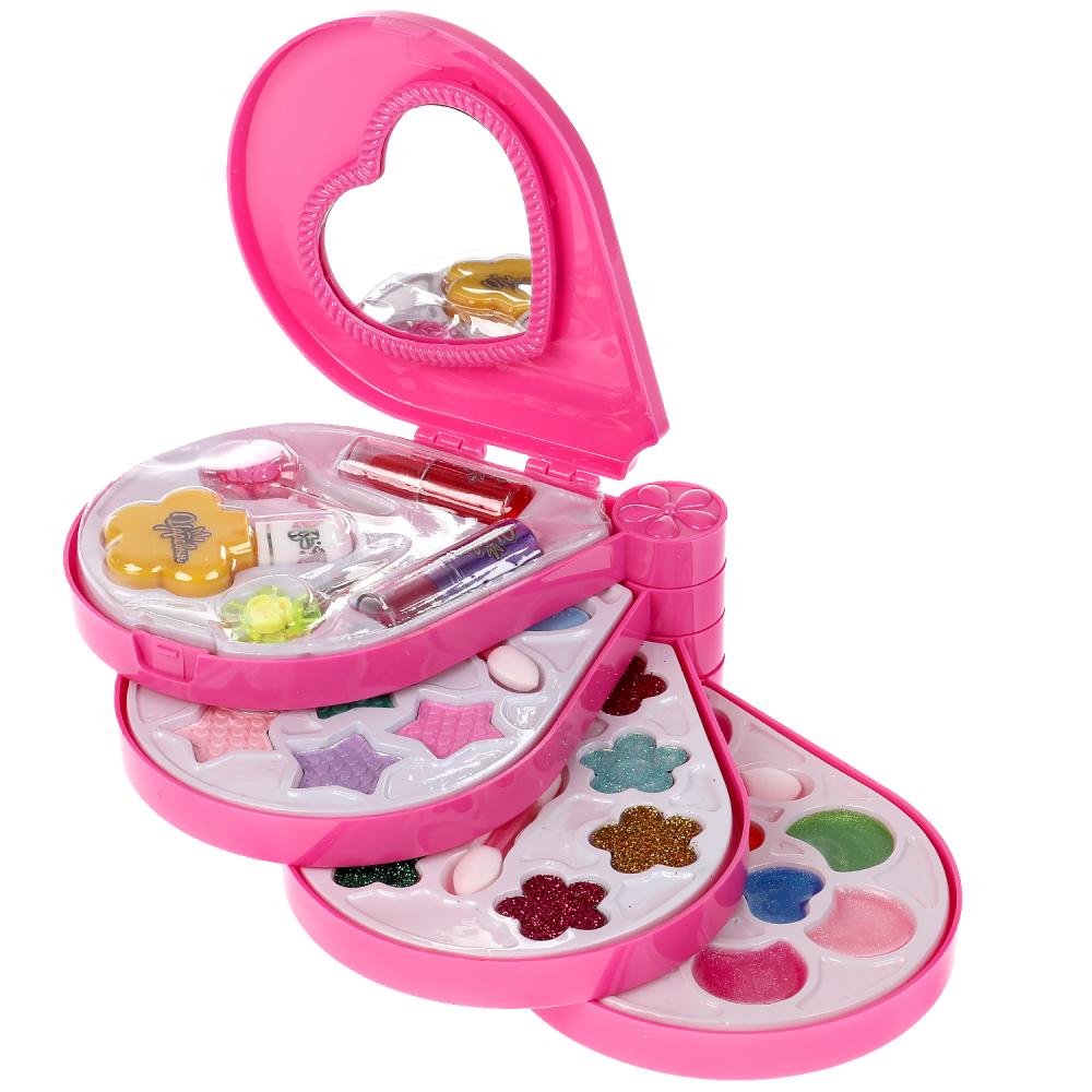 Набор косметики Царевны: тени, лак, помада, блеск   