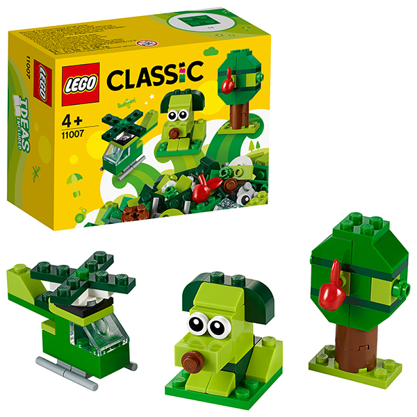 

Lego Classic. Зеленый набор для конструирования