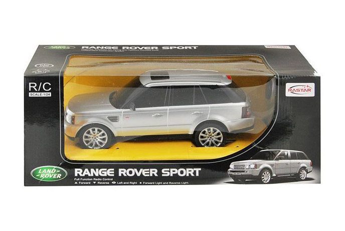 Машина на р/у - Range Rover Sport, серебряный, 1:24  