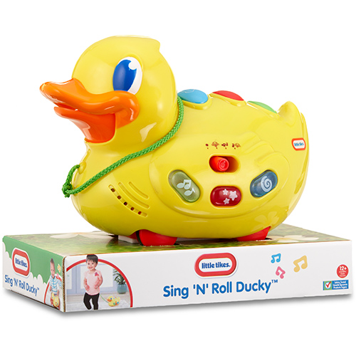 Развивающая игрушка Sing 'n' Roll Ducky "Музыкальная уточка"  