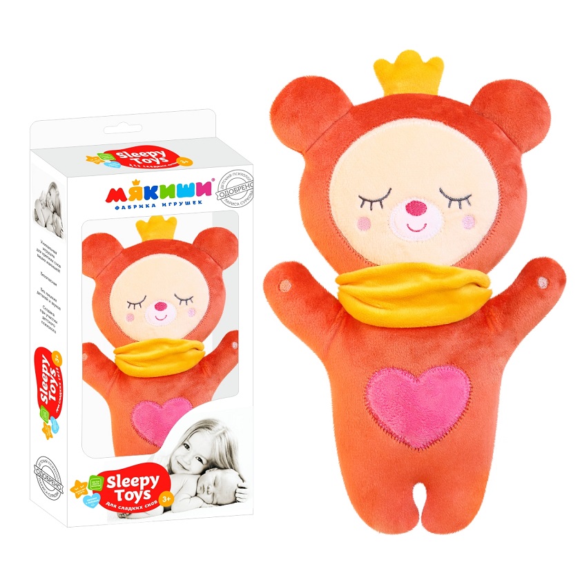 

Мягкая игрушка из серии Sleepy Toys – Мишка