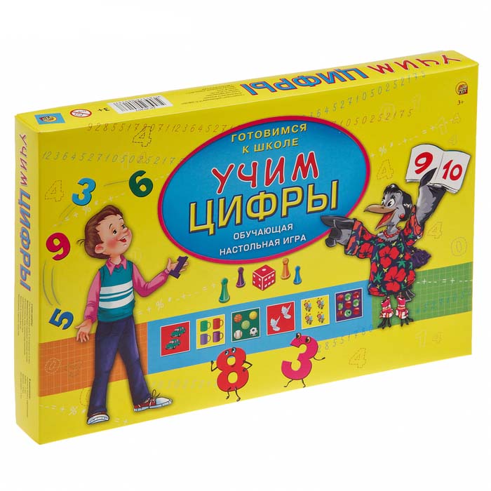 

Настольная игра Готовимся к школе - Учим цифры