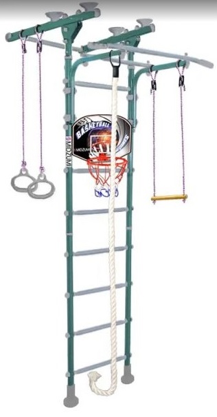 

Шведская стенка Midzumi Hoshi Ton Basketball Shield, цвет - ментоловый сорбет
