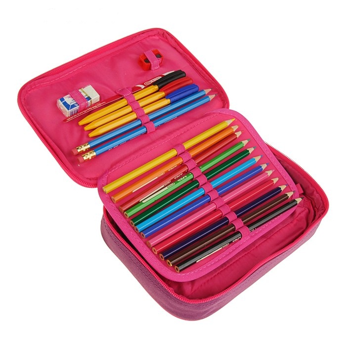 Пенал с канцтоварами - Волшебный сад  