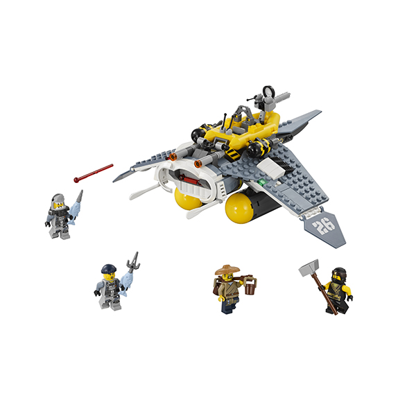 Lego Ninjago. Бомбардировщик Морской дьявол  