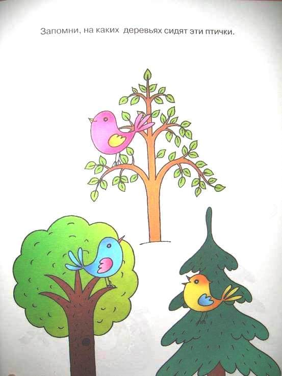 Книга с наклейками Земцова О.Н. - Развиваем память - из серии Дошкольная мозаика для детей от 3 до 4 лет  
