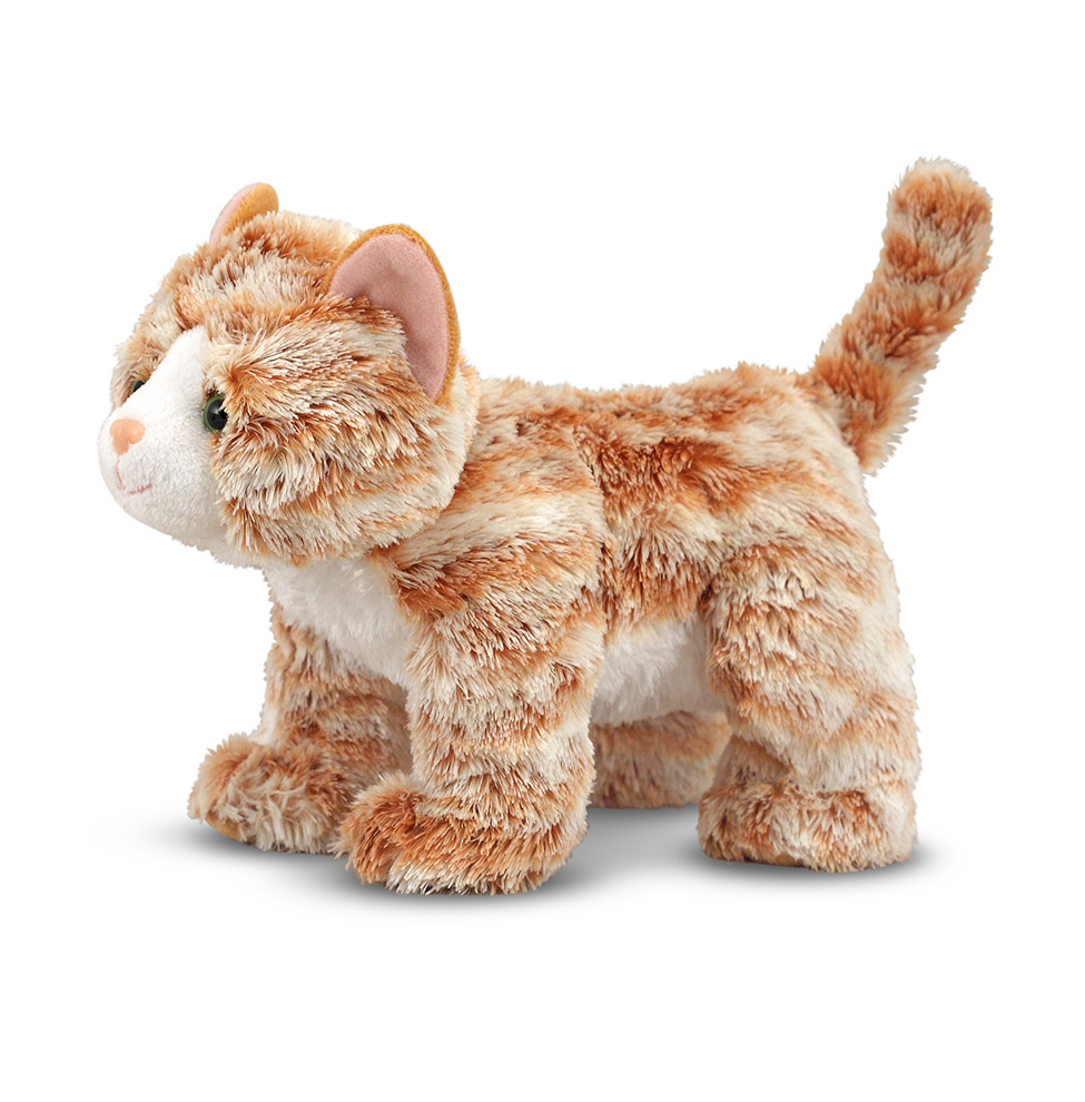 Мягкая игрушка - Полосатая кошка  