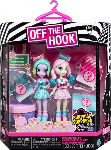 Набор кукол Off the Hook - Стильные лучшие подружки, Весенний танец  