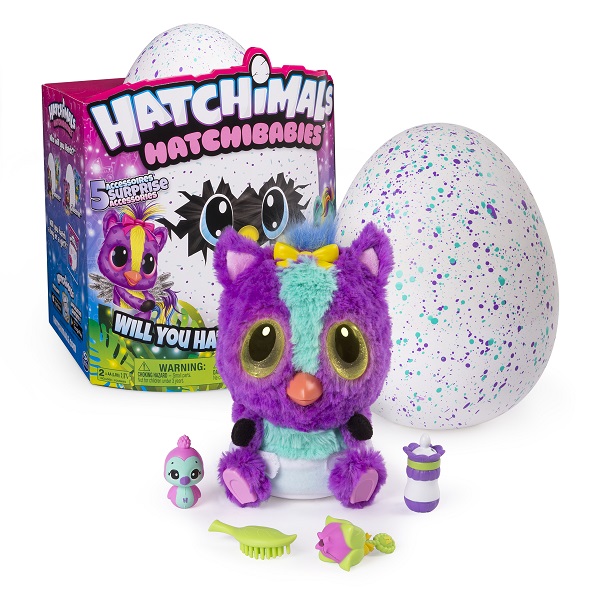 Игрушка из серии Hatchimals - Hatchy-малыш - интерактивный питомец, вылупляющийся из яйца  