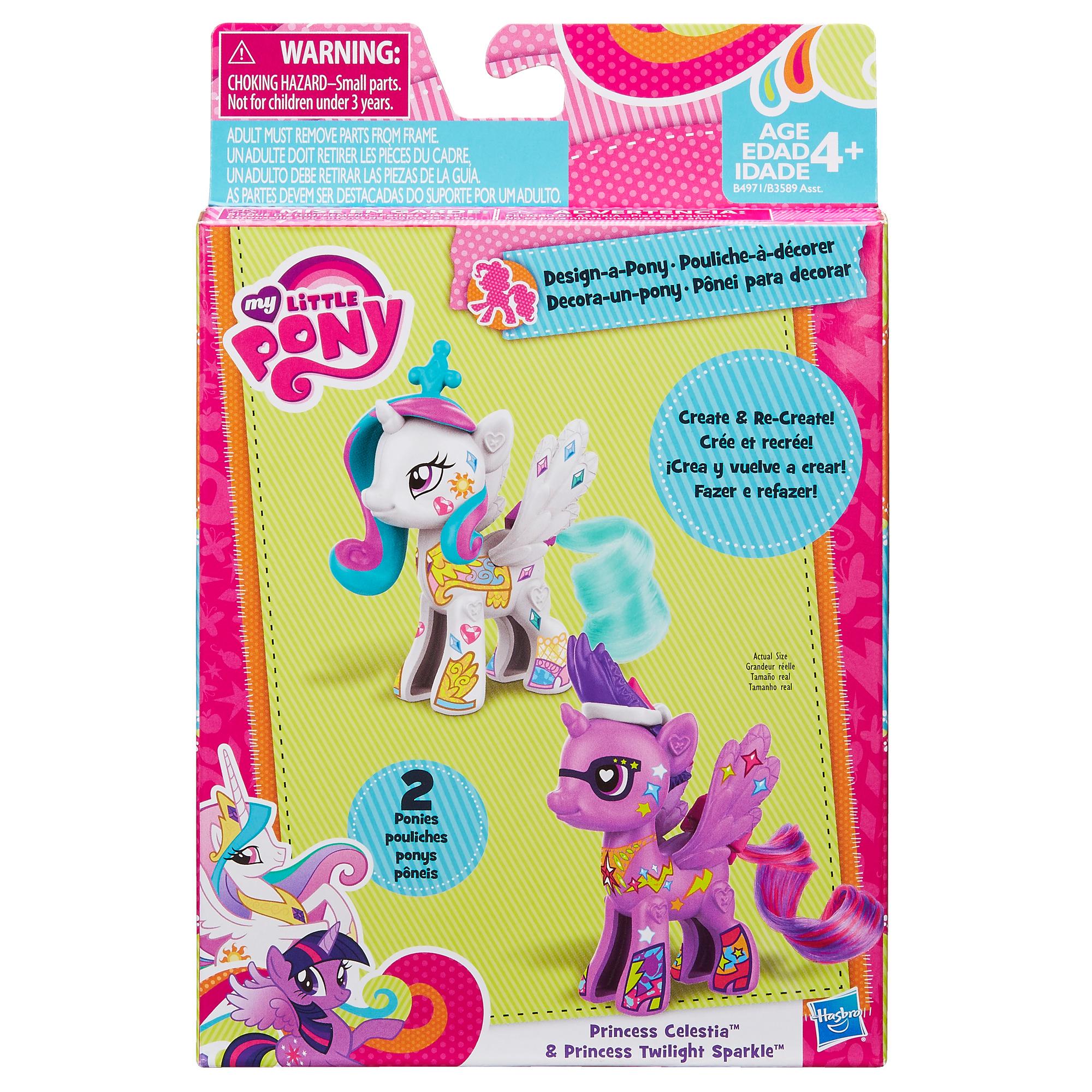 Игровой набор My Little Pony - Принцесса Селестия и Твайлайт Спаркл  