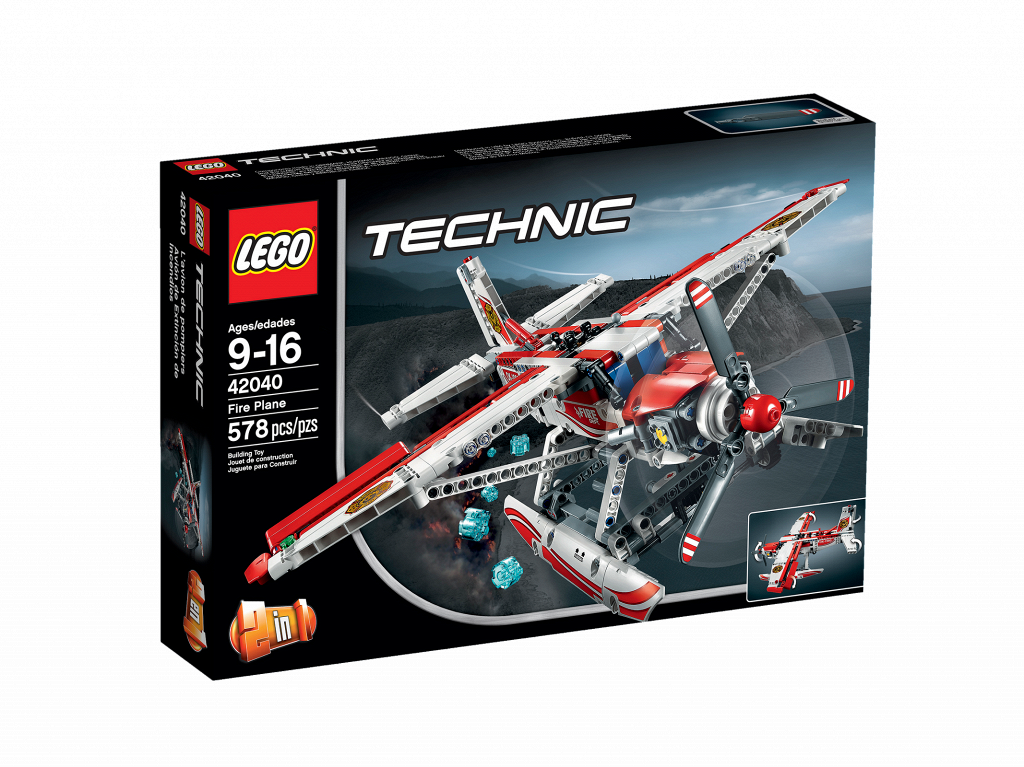 Lego Technic. Лего Техник. Пожарный самолет  
