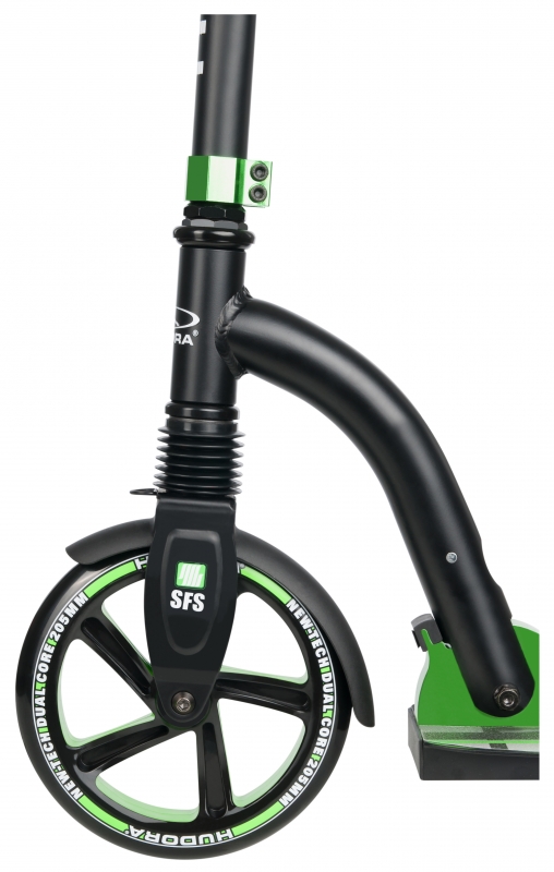 Складной 2х колесный самокат Big Wheel Flex 200, green  