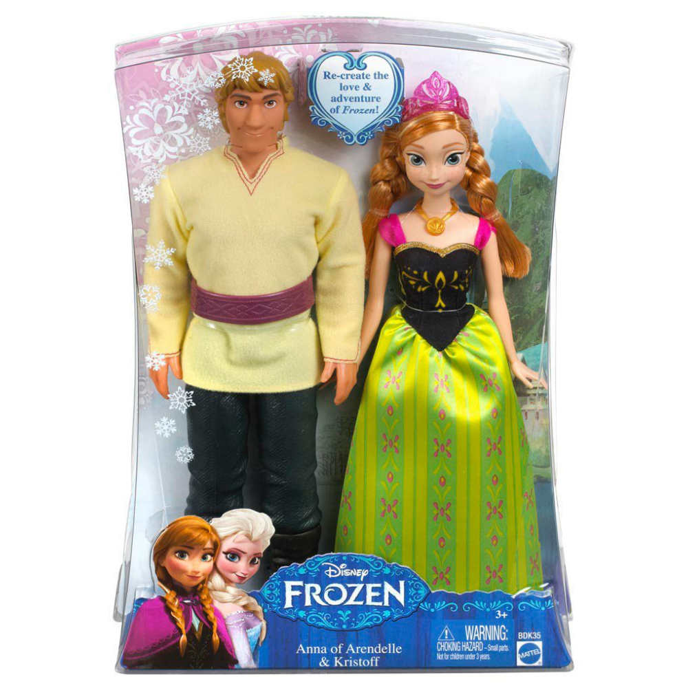 Frozen. Куклы Анна и Кристоф, Disney  